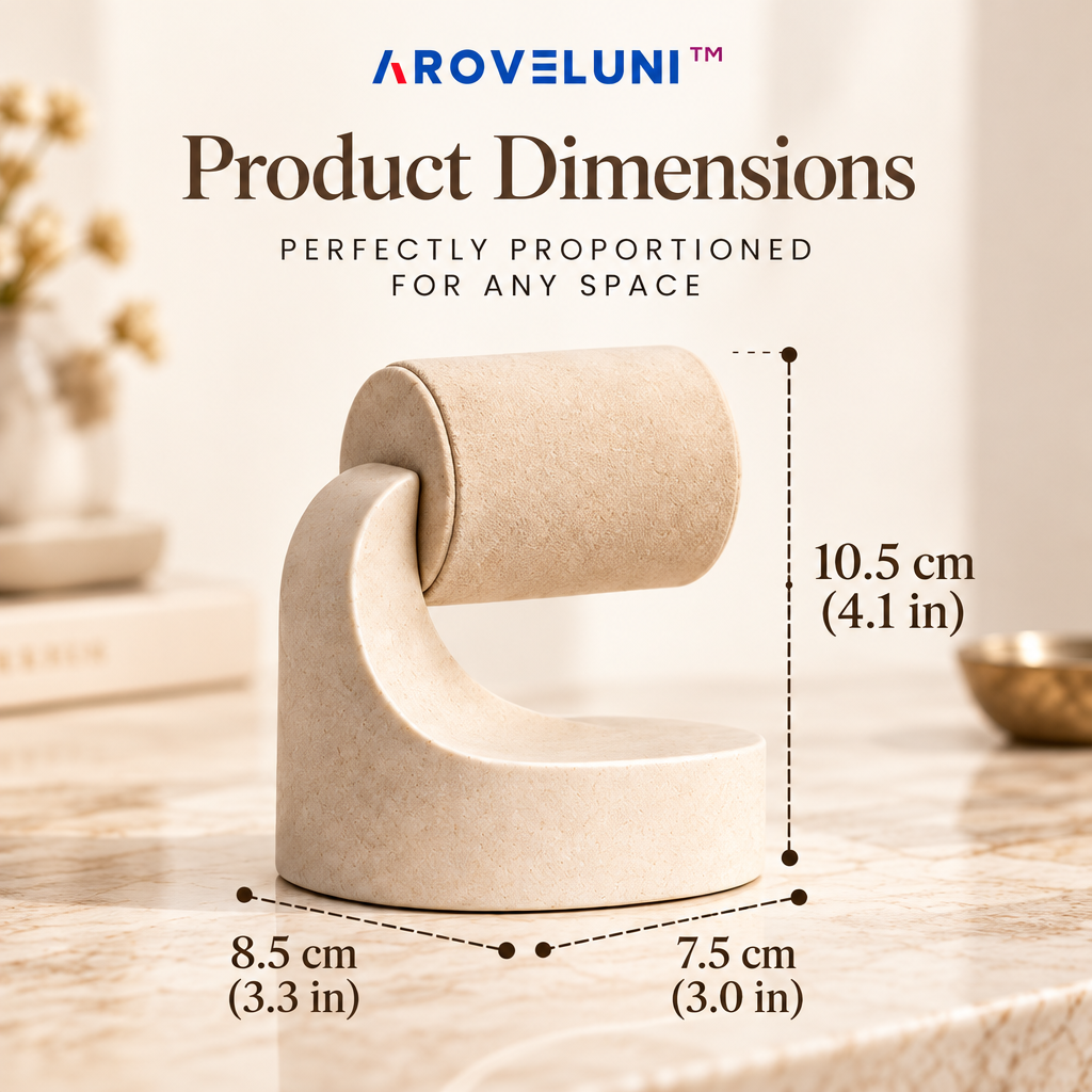Aroveluni™ Forme Cradle – Sculptural Single Watch Display Stand with a Refined Modern Silhouette